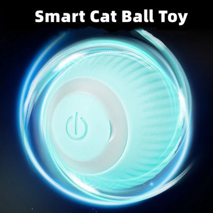 Smart rolling ball toy – interactive fun for indoor cats