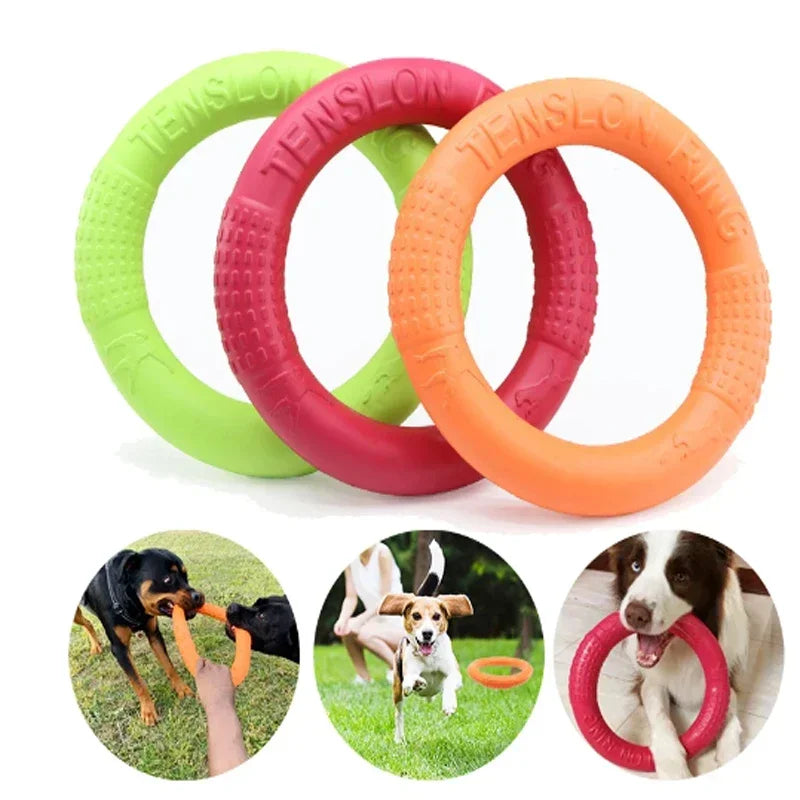 Durable EVA dog frisbee – interactive training toy