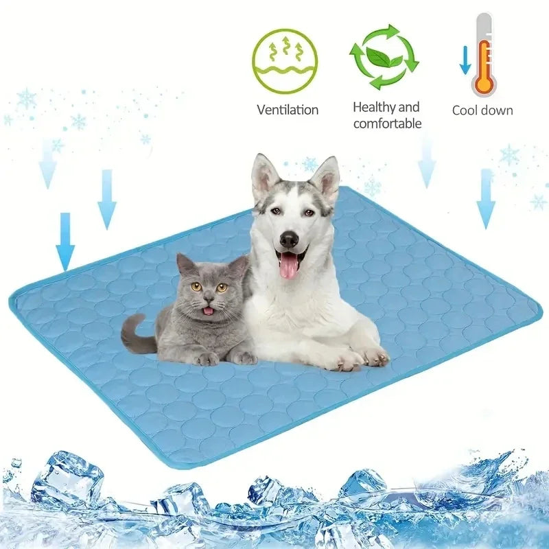 Durable cooling mat for pets – perfect for small and large dogs in summer