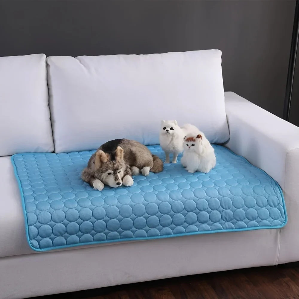 Durable cooling mat for pets – perfect for small and large dogs in summer