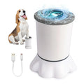 ALL for PAWS Automatic Dog Paw Cleaner - Portable Electric Foot Washer with Silicone Brush, Two Speed Settings, and Suction Cup Base