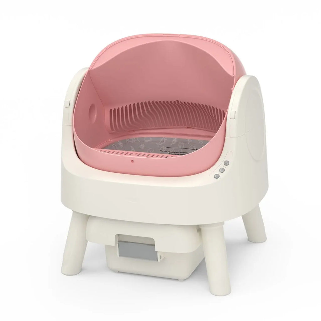 Petpivot Autoscooper 11 Open-Top Self-Cleaning Cat Litter Box with Odor-Free Waste Disposal and Trash Bags for Pet Lovers
